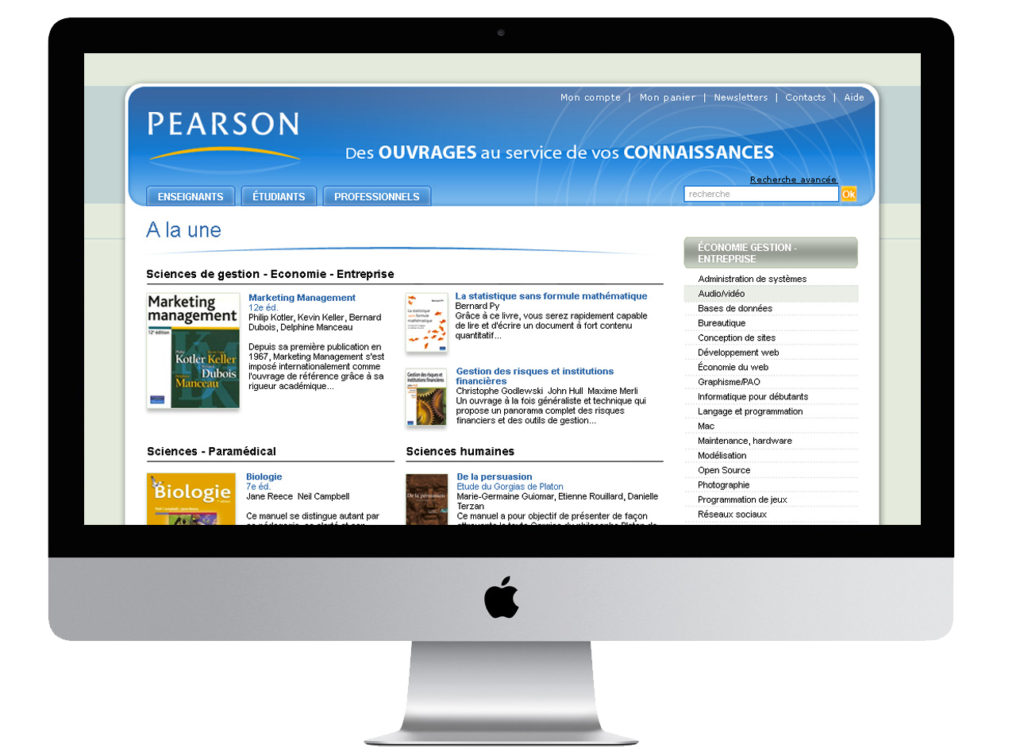 Éditions Pearson France Amédé, conseil en stratégie digitale